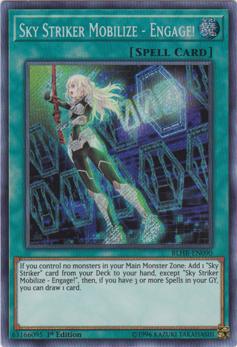 Sky Striker Mobilize - Engage! [BLHR-EN090] Secret Rare | Gear Gaming Fayetteville