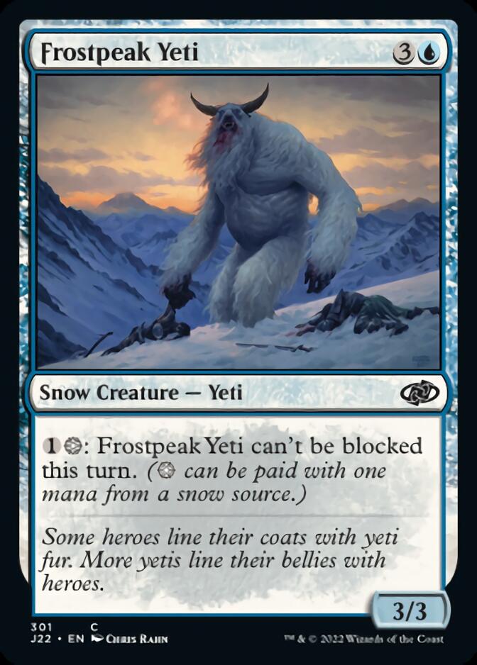 Frostpeak Yeti [Jumpstart 2022] | Gear Gaming Fayetteville