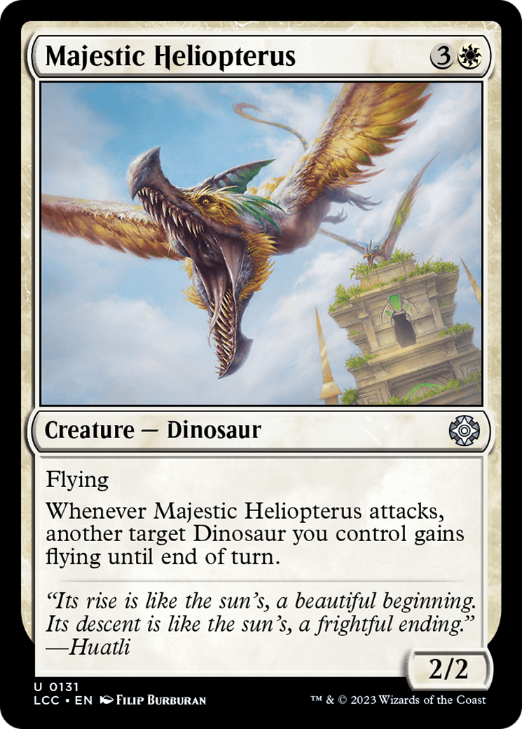 Majestic Heliopterus [The Lost Caverns of Ixalan Commander] | Gear Gaming Fayetteville