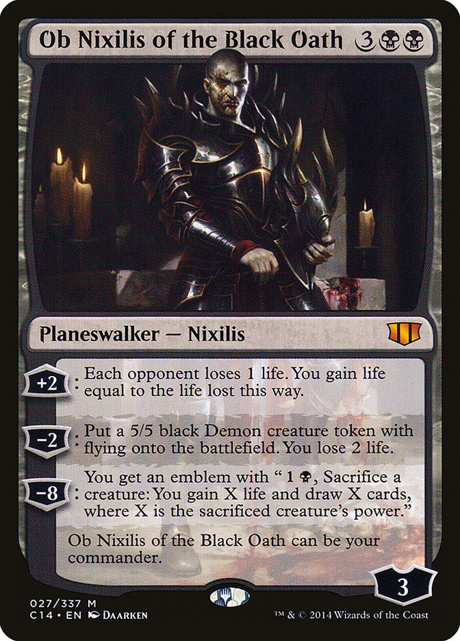 Ob Nixilis of the Black Oath [Commander 2014] | Gear Gaming Fayetteville