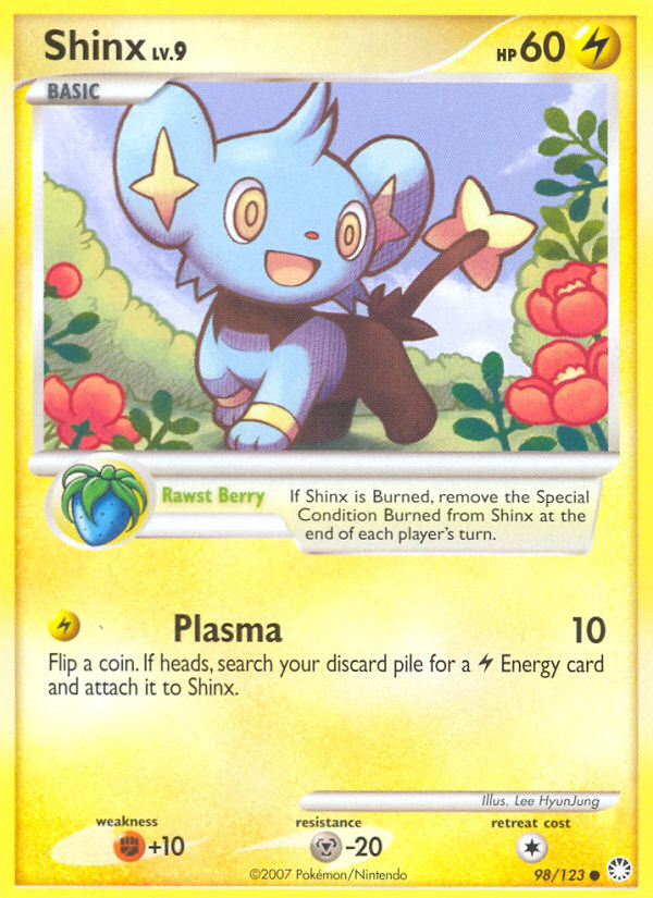 Shinx (98/123) [Diamond & Pearl: Mysterious Treasures] | Gear Gaming Fayetteville