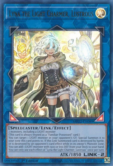 Lyna the Light Charmer, Lustrous [MP22-EN089] Ultra Rare | Gear Gaming Fayetteville