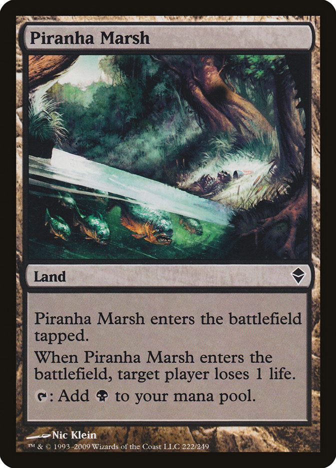 Piranha Marsh [Zendikar] | Gear Gaming Fayetteville