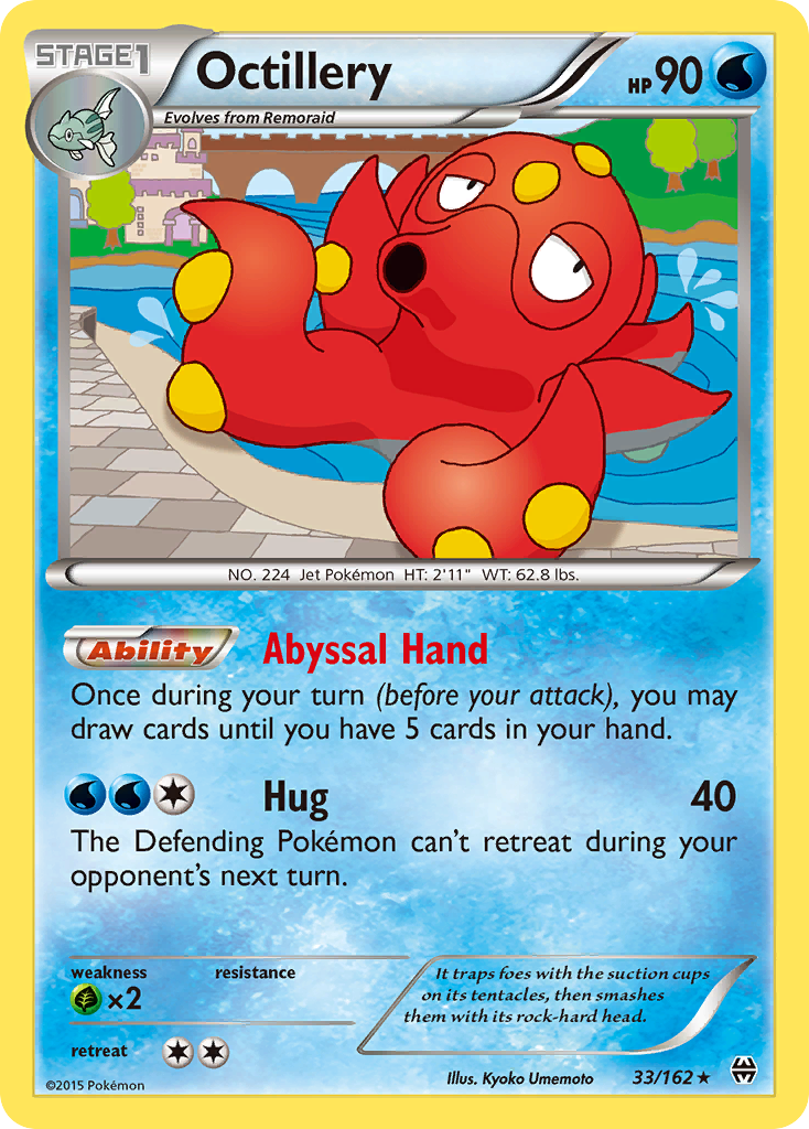 Octillery (33/162) [XY: BREAKthrough] | Gear Gaming Fayetteville