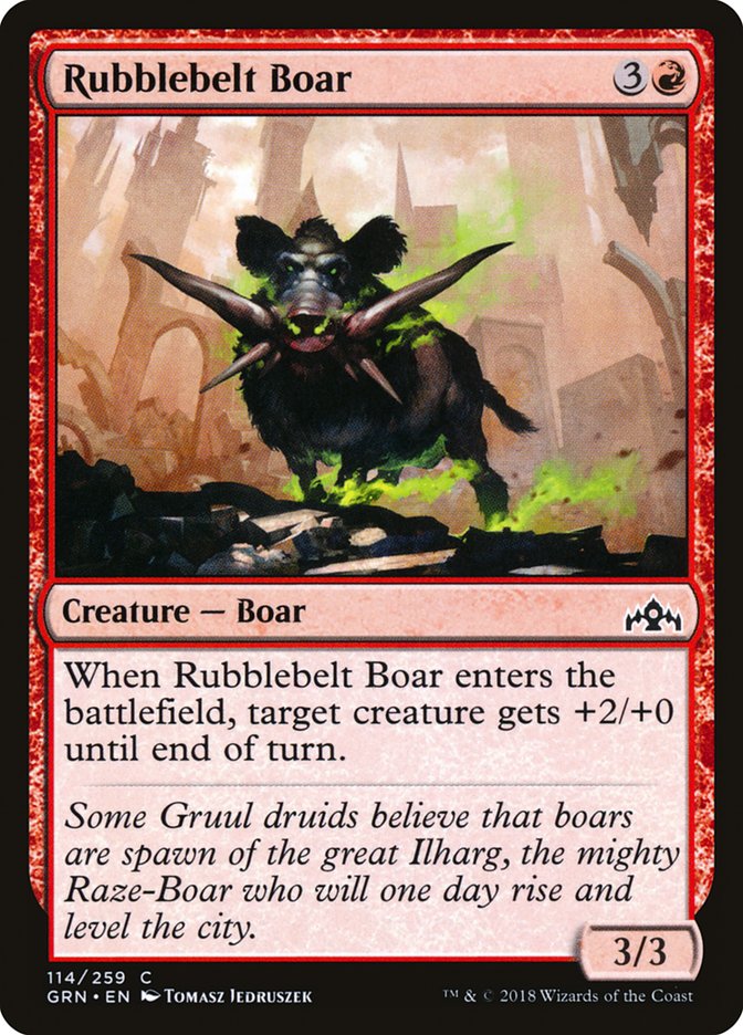 Rubblebelt Boar [Guilds of Ravnica] | Gear Gaming Fayetteville