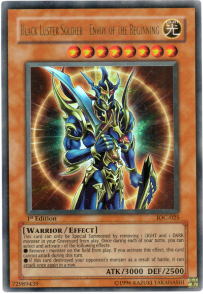 Black Luster Soldier - Envoy of the Beginning [IOC-025] Ultra Rare | Gear Gaming Fayetteville