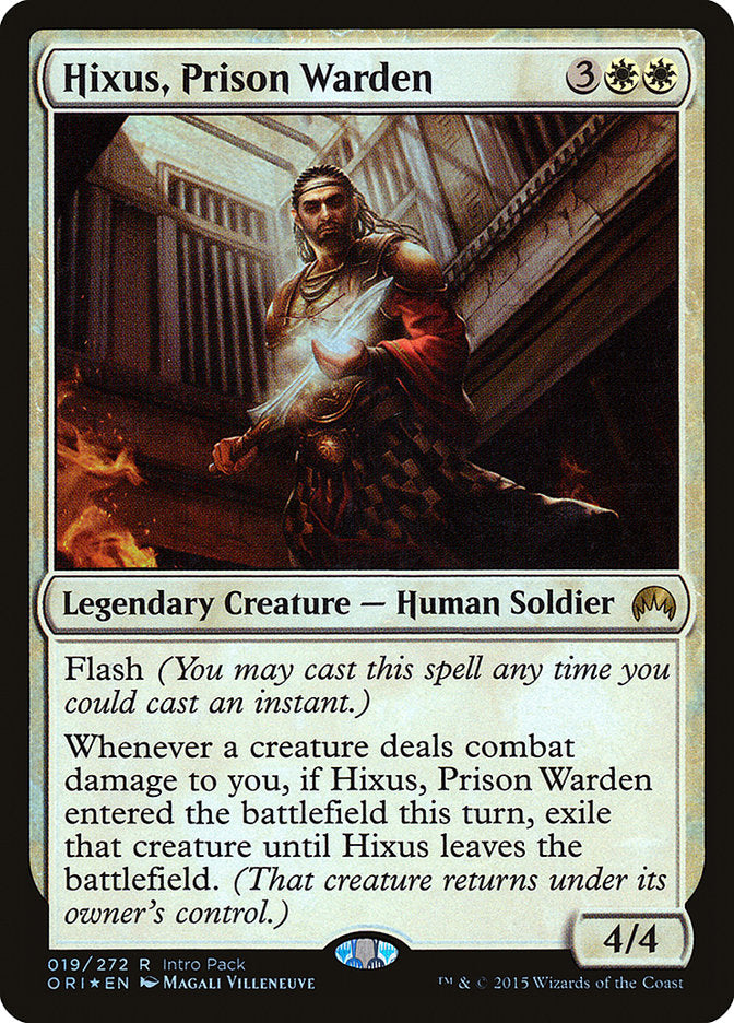 Hixus, Prison Warden (Intro Pack) [Magic Origins Promos] | Gear Gaming Fayetteville