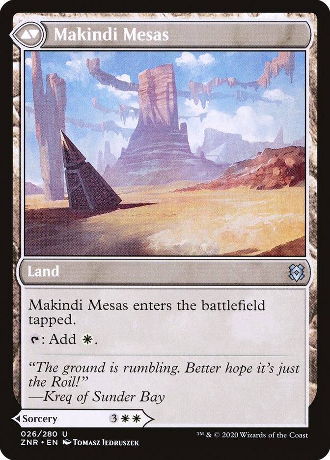 Makindi Stampede // Makindi Mesas [Zendikar Rising] | Gear Gaming Fayetteville