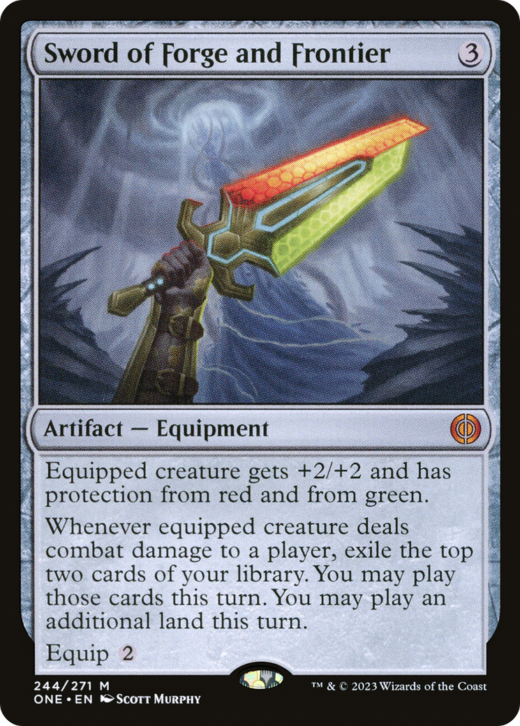 Sword of Forge and Frontier [Phyrexia: All Will Be One] | Gear Gaming Fayetteville