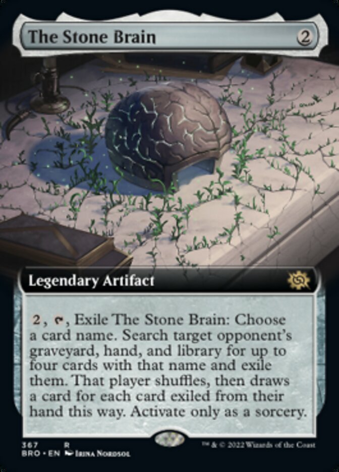 The Stone Brain (Extended Art) [The Brothers' War] | Gear Gaming Fayetteville