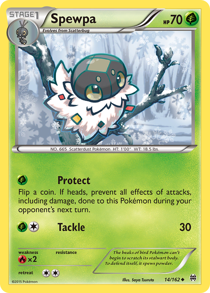 Spewpa (14/162) [XY: BREAKthrough] | Gear Gaming Fayetteville