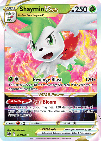 Shaymin VSTAR (014/172) [Sword & Shield: Brilliant Stars] | Gear Gaming Fayetteville