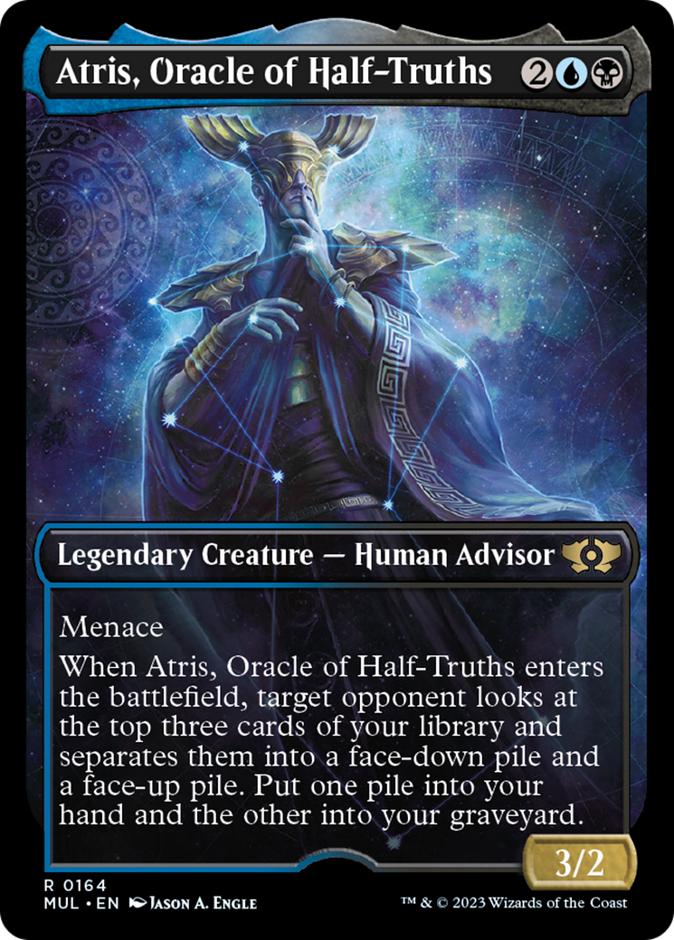 Atris, Oracle of Half-Truths (Halo Foil) [Multiverse Legends] | Gear Gaming Fayetteville