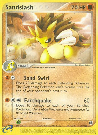 Sandslash (21/100) [EX: Sandstorm] | Gear Gaming Fayetteville