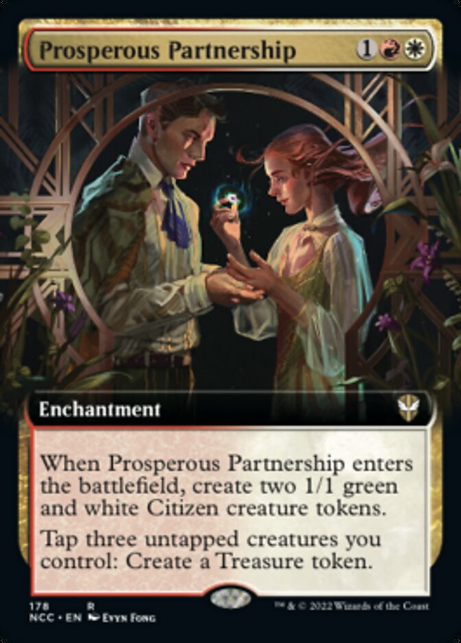 Prosperous Partnership (Extended Art) [Streets of New Capenna Commander] | Gear Gaming Fayetteville