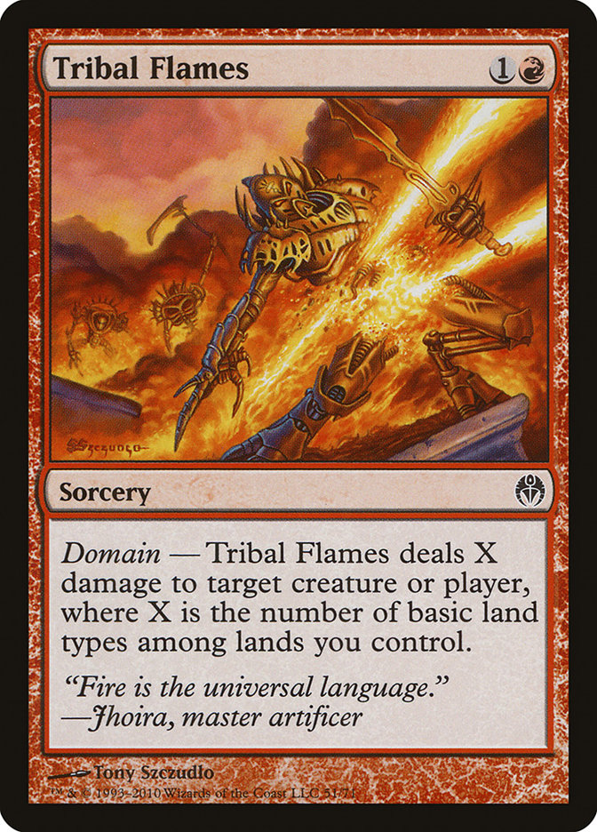 Tribal Flames [Duel Decks: Phyrexia vs. the Coalition] | Gear Gaming Fayetteville