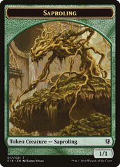 Saproling (016) // Saproling (017) Double-Sided Token [Commander 2016 Tokens] | Gear Gaming Fayetteville