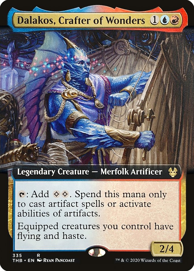 Dalakos, Crafter of Wonders (Extended Art) [Theros Beyond Death] | Gear Gaming Fayetteville