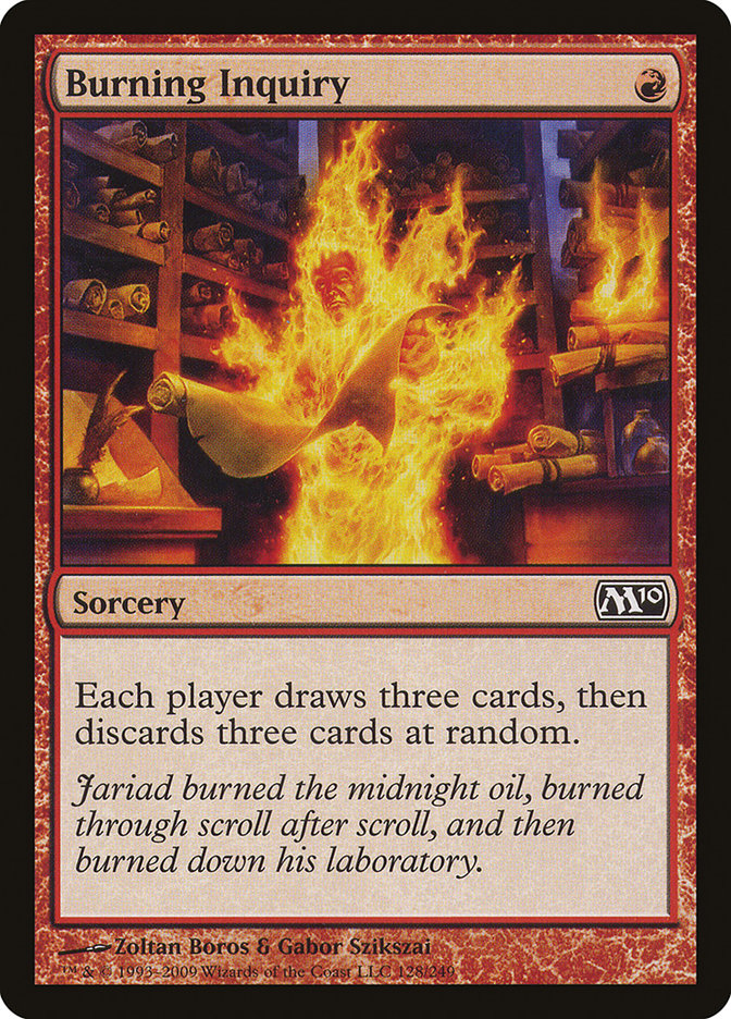 Burning Inquiry [Magic 2010] | Gear Gaming Fayetteville