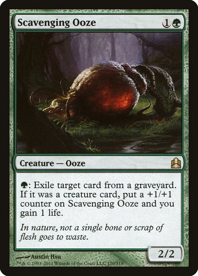 Scavenging Ooze [Commander 2011] | Gear Gaming Fayetteville