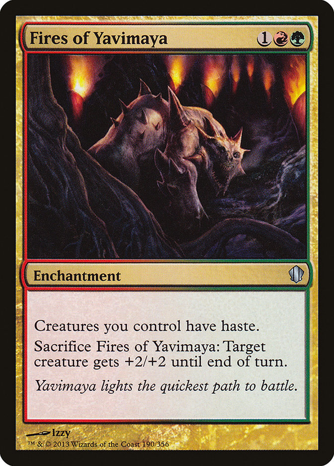 Fires of Yavimaya [Commander 2013] | Gear Gaming Fayetteville