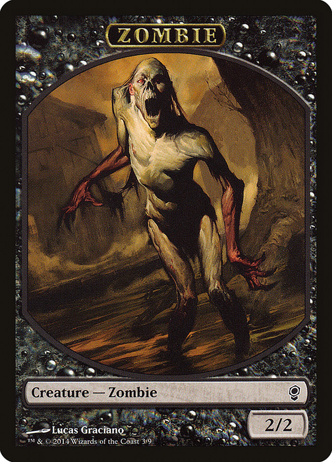 Zombie Token [Conspiracy Tokens] | Gear Gaming Fayetteville