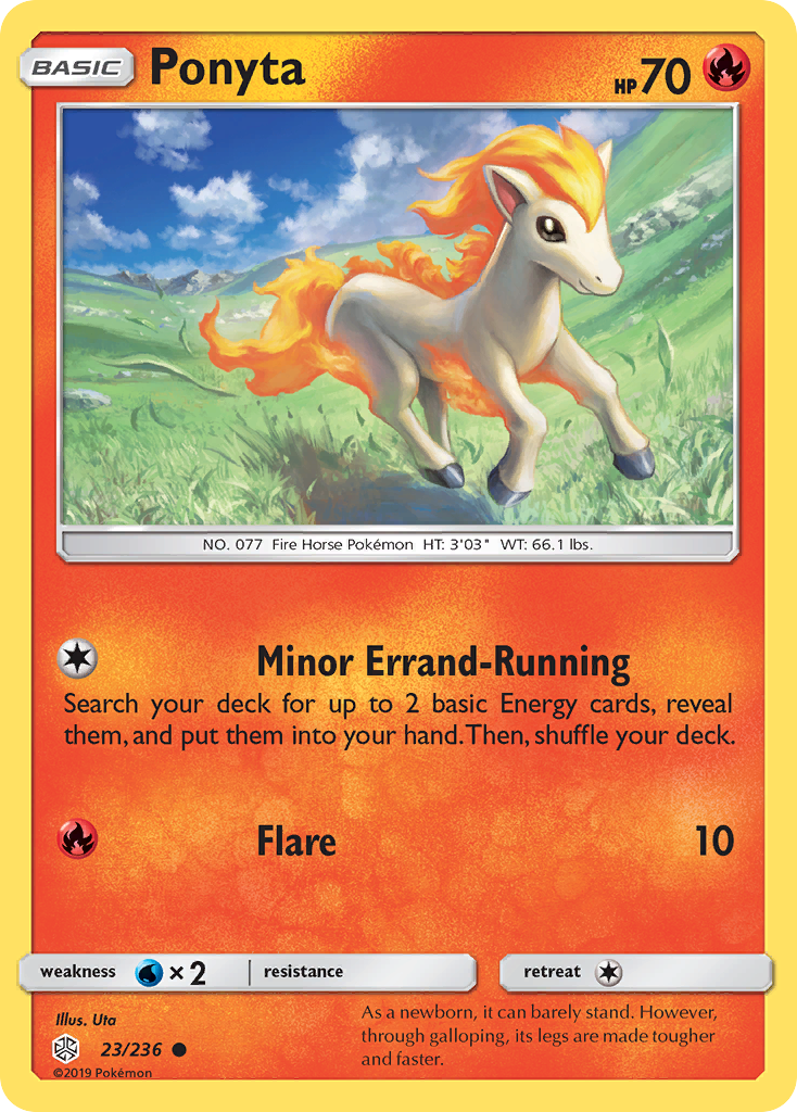 Ponyta (23/236) [Sun & Moon: Cosmic Eclipse] | Gear Gaming Fayetteville