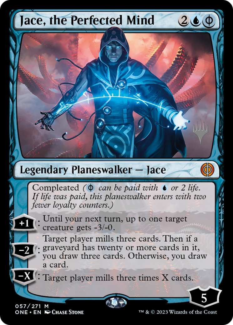 Jace, the Perfected Mind (Promo Pack) [Phyrexia: All Will Be One Promos] | Gear Gaming Fayetteville