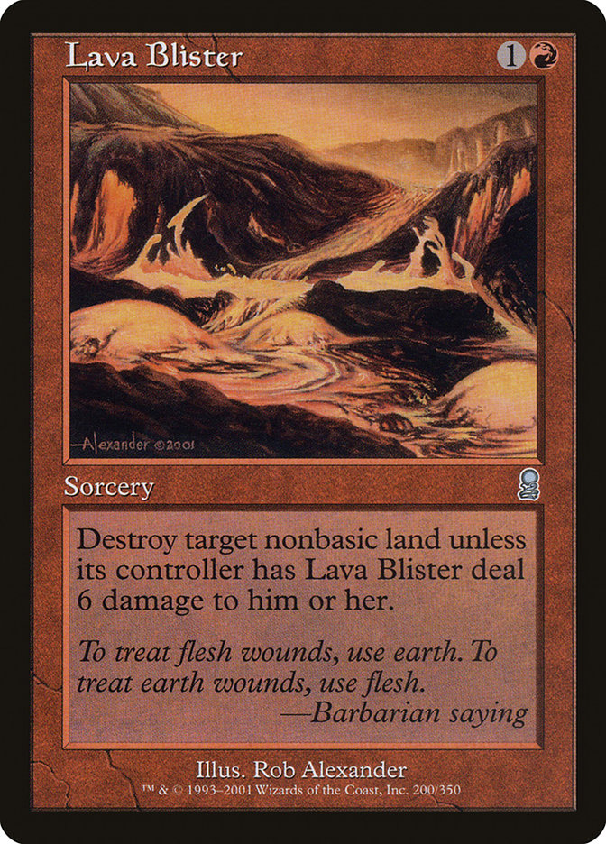 Lava Blister [Odyssey] | Gear Gaming Fayetteville