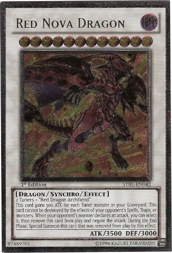 Red Nova Dragon [STBL-EN042] Ultimate Rare | Gear Gaming Fayetteville