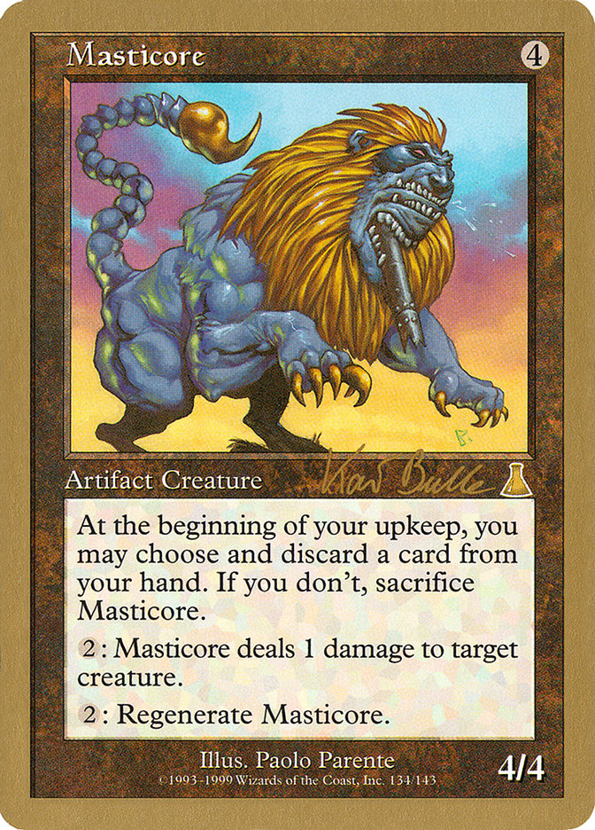 Masticore (Kai Budde) [World Championship Decks 1999] | Gear Gaming Fayetteville