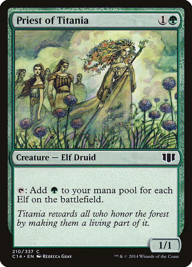 Priest of Titania [Commander 2014] | Gear Gaming Fayetteville