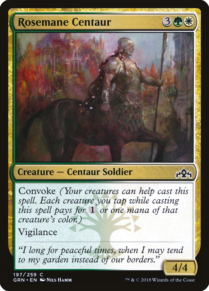 Rosemane Centaur [Guilds of Ravnica] | Gear Gaming Fayetteville