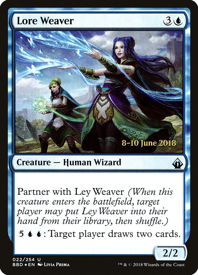 Lore Weaver [Battlebond Prerelease Promos] | Gear Gaming Fayetteville