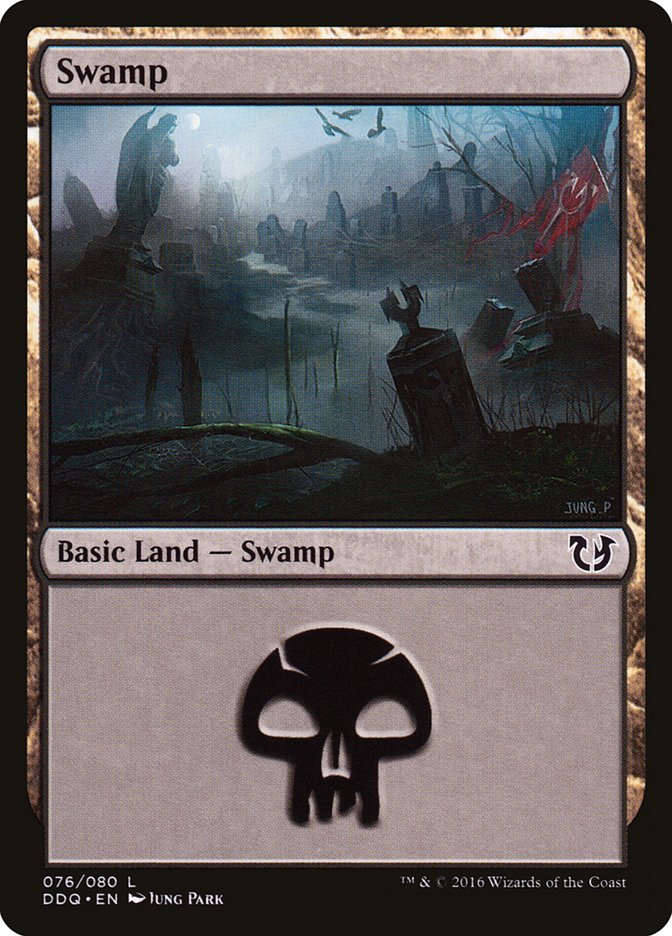 Swamp (76) [Duel Decks: Blessed vs. Cursed] | Gear Gaming Fayetteville