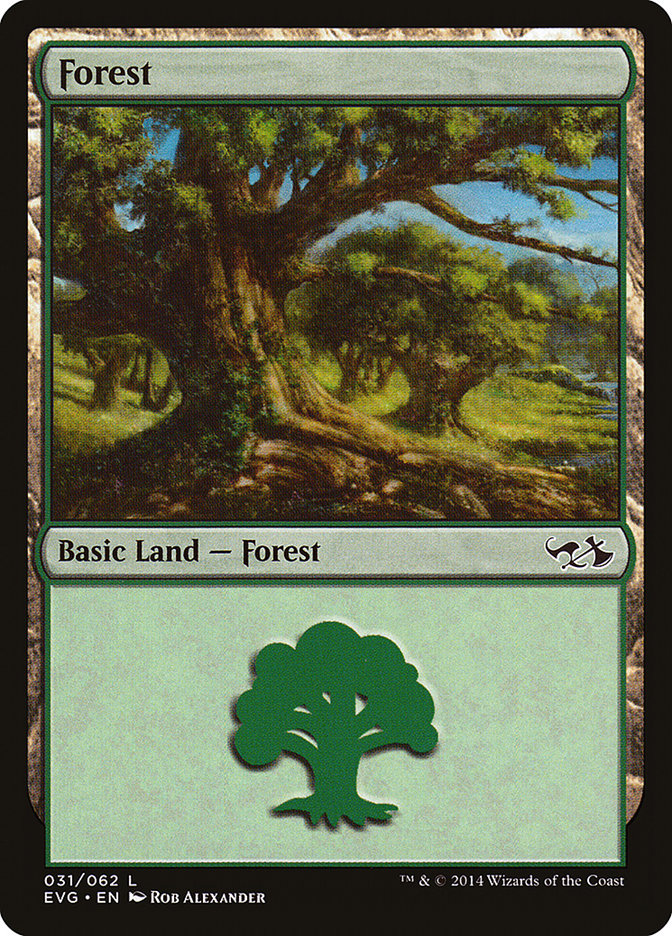 Forest (31) (Elves vs. Goblins) [Duel Decks Anthology] | Gear Gaming Fayetteville