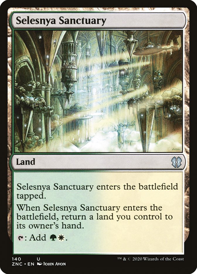 Selesnya Sanctuary [Zendikar Rising Commander] | Gear Gaming Fayetteville