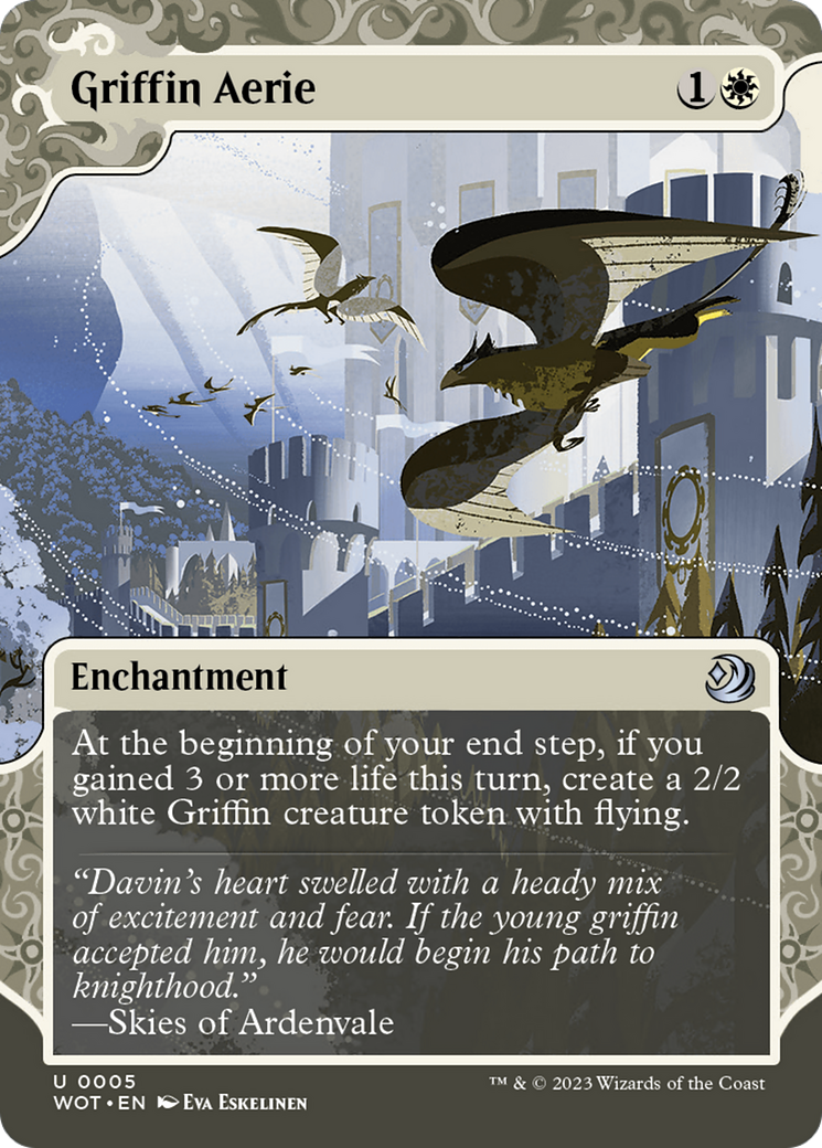 Griffin Aerie [Wilds of Eldraine: Enchanting Tales] | Gear Gaming Fayetteville