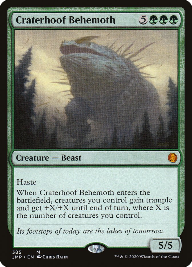 Craterhoof Behemoth [Jumpstart] | Gear Gaming Fayetteville