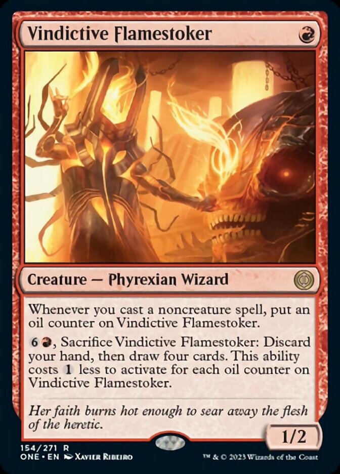 Vindictive Flamestoker [Phyrexia: All Will Be One] | Gear Gaming Fayetteville