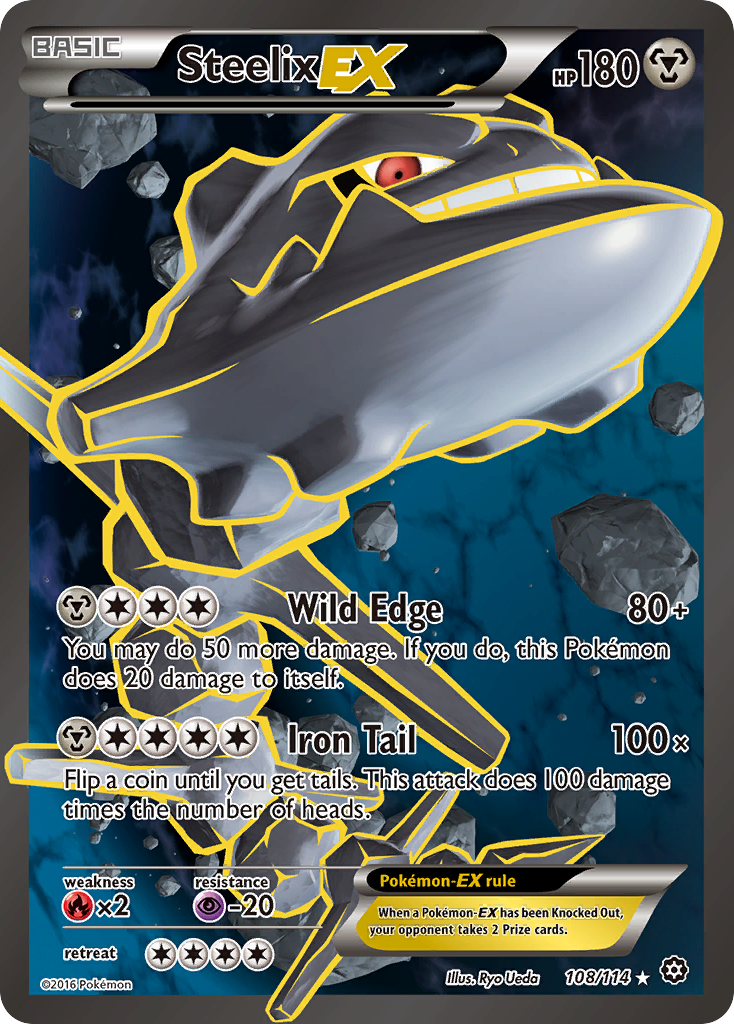 Steelix EX (108/114) [XY: Steam Siege] | Gear Gaming Fayetteville