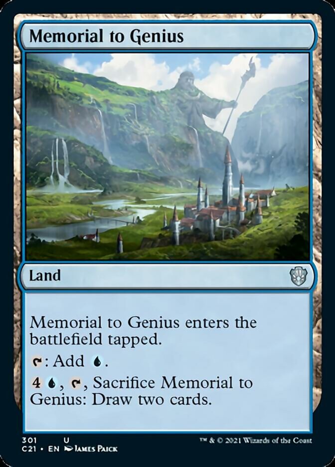 Memorial to Genius [Commander 2021] | Gear Gaming Fayetteville