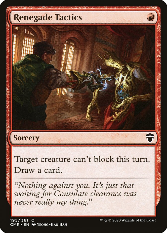 Renegade Tactics [Commander Legends] | Gear Gaming Fayetteville