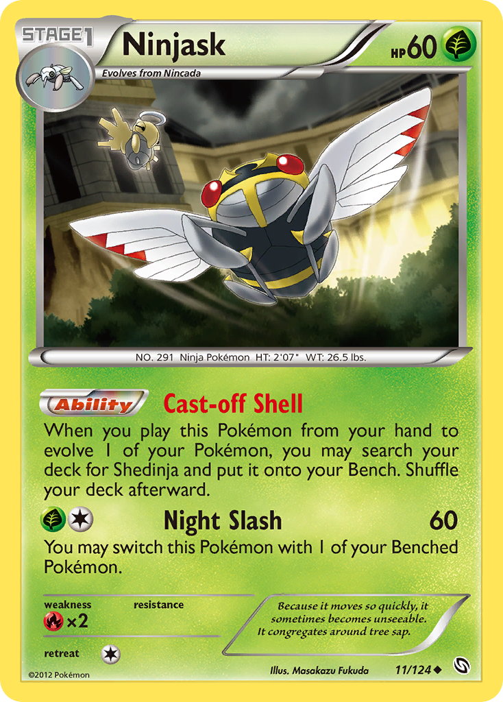 Ninjask (11/124) [Black & White: Dragons Exalted] | Gear Gaming Fayetteville