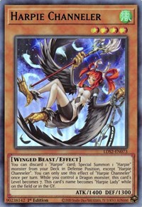 Harpie Channeler (Green) [LDS2-EN073] Ultra Rare | Gear Gaming Fayetteville