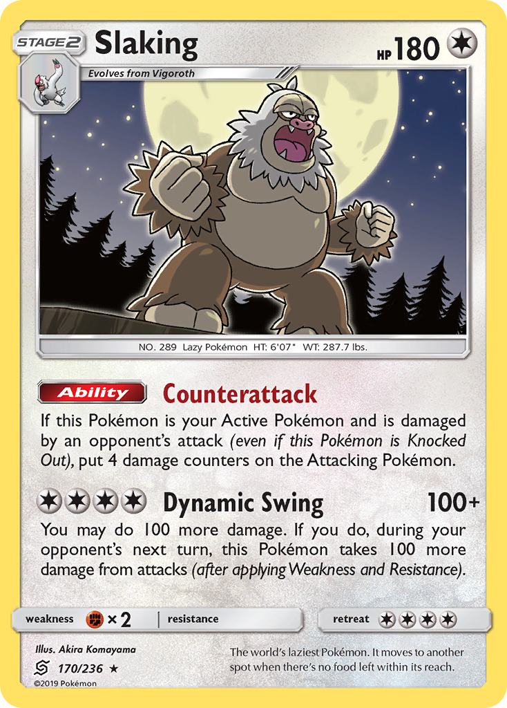 Slaking (170/236) [Sun & Moon: Unified Minds] | Gear Gaming Fayetteville