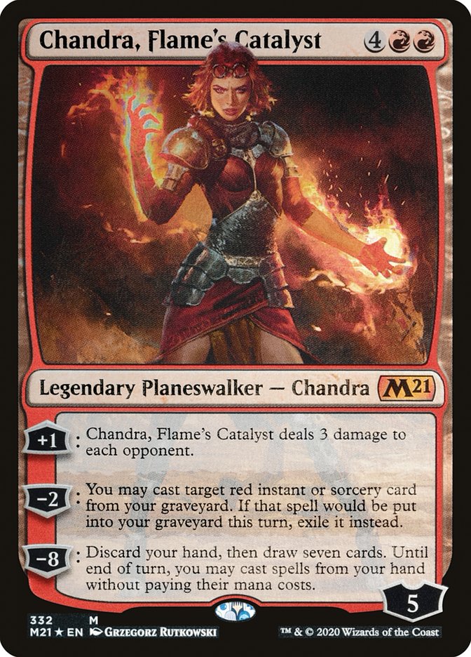 Chandra, Flame's Catalyst [Core Set 2021] | Gear Gaming Fayetteville