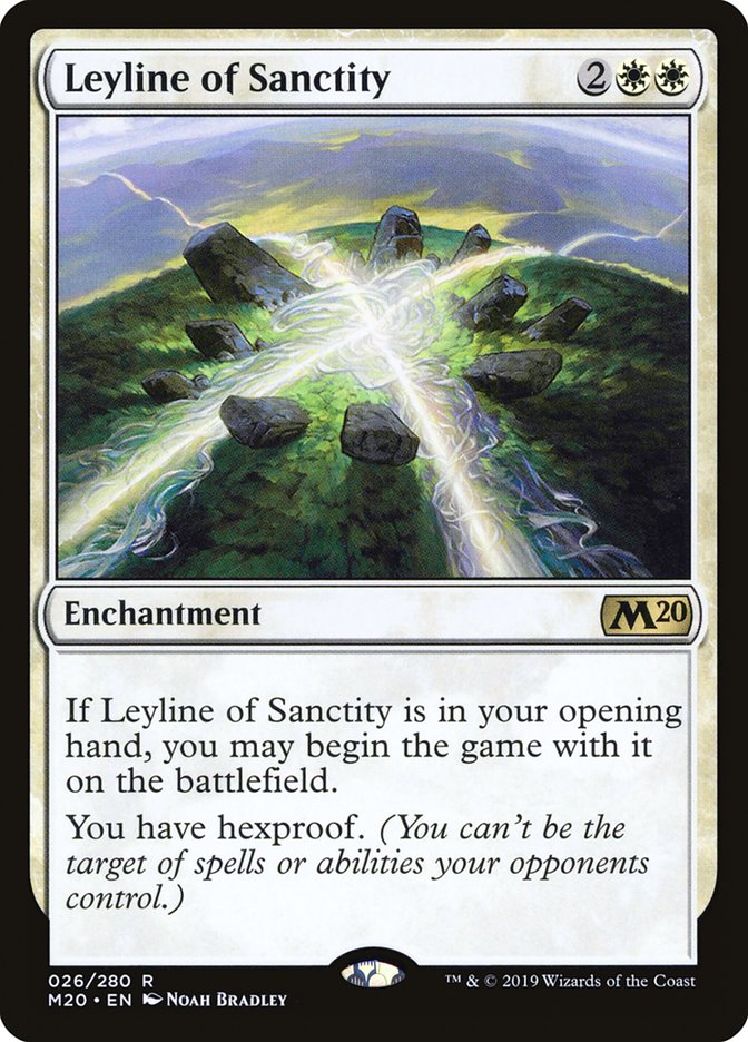 Leyline of Sanctity [Core Set 2020] | Gear Gaming Fayetteville