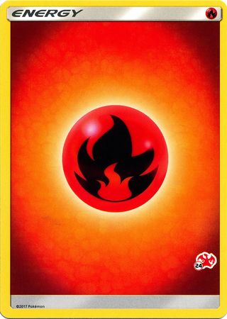 Fire Energy (Charizard Stamp #24) [Battle Academy 2020] | Gear Gaming Fayetteville