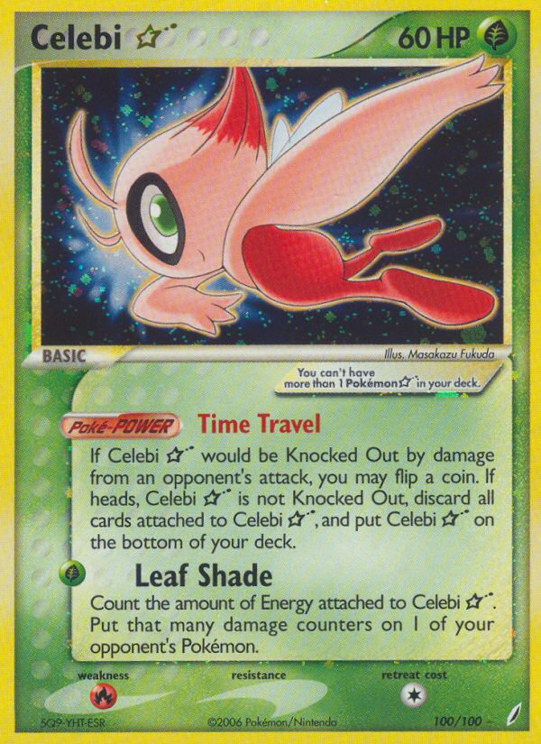 Celebi Star (100/100) [EX: Crystal Guardians] | Gear Gaming Fayetteville